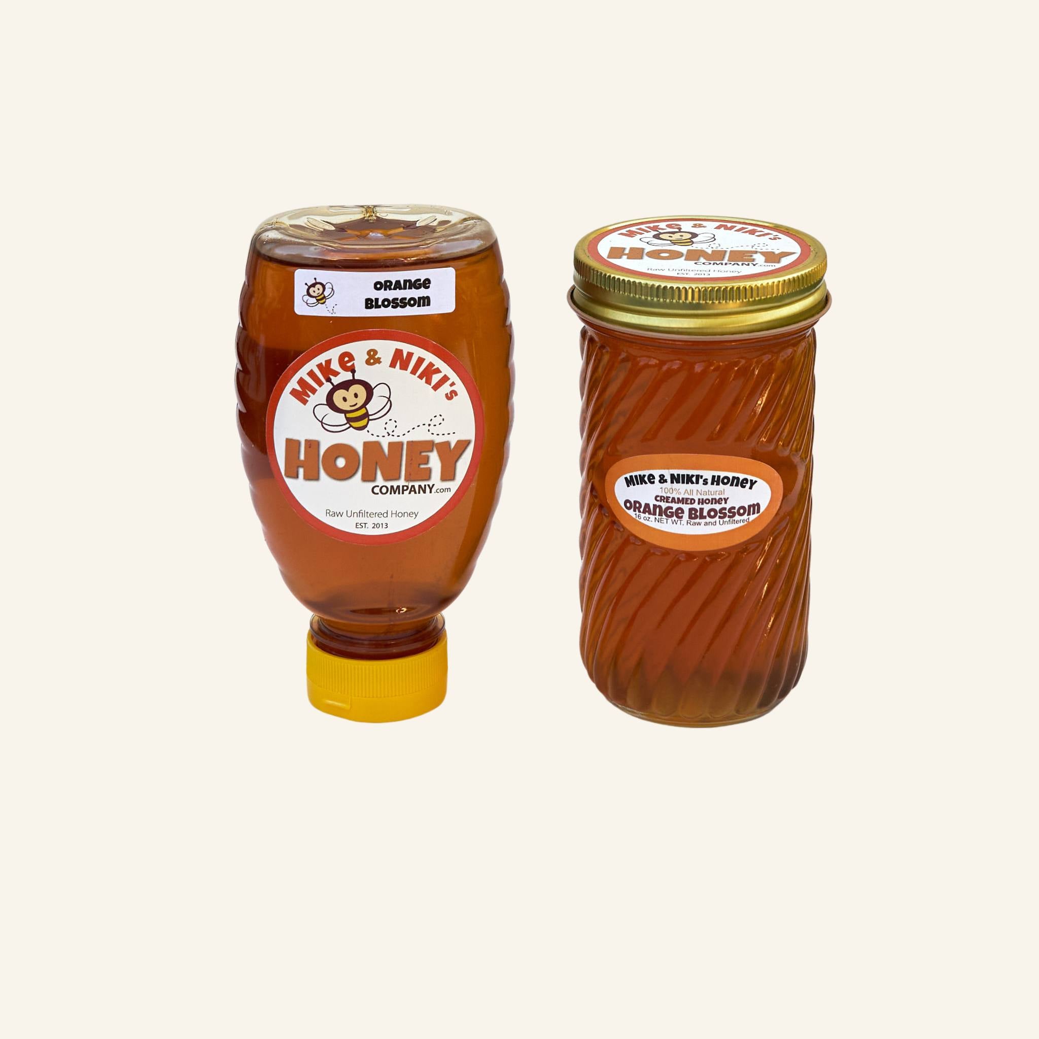 Orange Blossom Honey Milk Pourable Glass